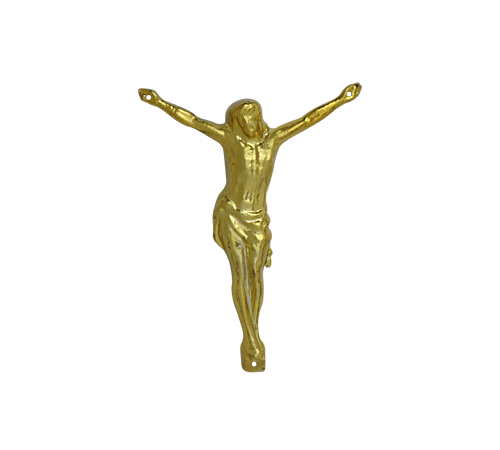 Cristo 18 cm Alum�nio